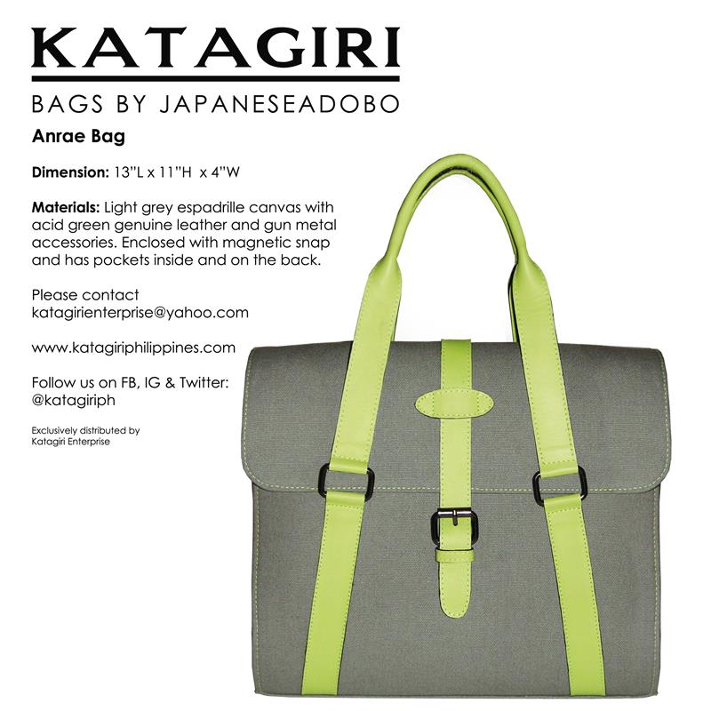 Anrae Bag Acid Green