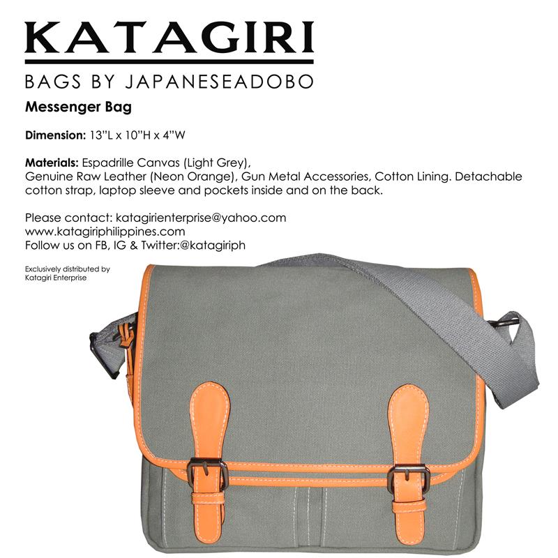 Messenger Bag Neon Orange