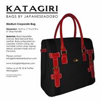 Medium Corporate Bag Black/Red
