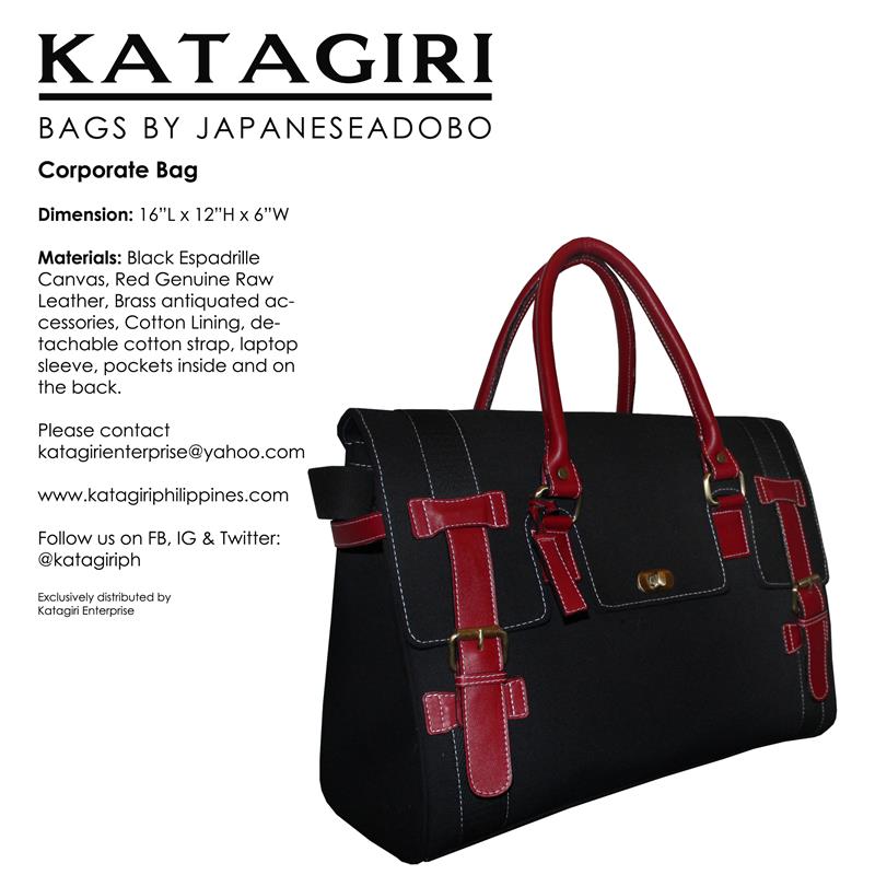 Corporate Bag Black/Red