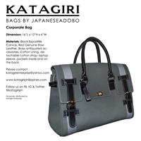Corporate Bag Gray/Black